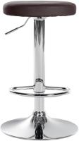 Barhocker Ponte Kunstleder chrom braun 