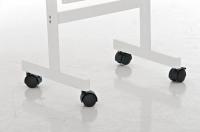 Standspiegel Yolanda eckig weiß 