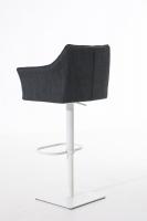 Barhocker Damaso W Stoff dunkelgrau 
