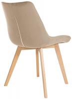 2er Set Stühle Brook Samt braun 
