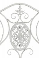 2er Set Gartenstühle Punjab antik weiß 