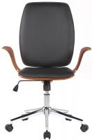 Bürostuhl Burbank Kunstleder walnuss/schwarz 