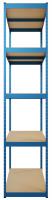 3er Regalsystem blau 