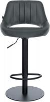 2er Set Barhocker HD Milet B Kunstleder grau 