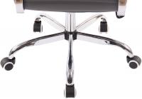 Bürostuhl Amadora Kunstleder grau 