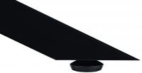 Tischbeine Jimmy 180x80x72 schwarz 
