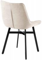 Stuhl Colby Stoff creme 