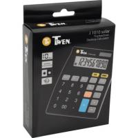 TWEN Tischrechner J-1010 10Zeichen Solar/Batterie