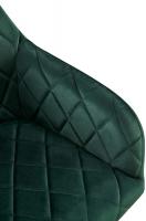 2er Set Esszimmerstuhl Monett Samt B grün 