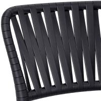 6er Set Stühle Portofino schwarz 