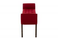 Chaiselongue Cleopatra, antik-dunkel rot 