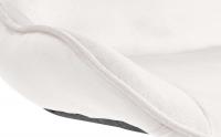 2er Set Barhocker Vonore Samt schwarz creme 