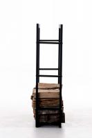 Kaminholzständer Keri V3 25x60x100 schwarz 