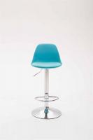 Barhocker Kiel Kunstleder blau 