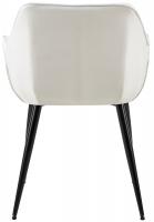 2er Set Esszimmerstuhl Vessa Stoff creme 