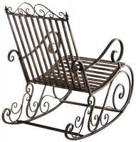 2er Set Schaukelstühle Smilla bronze 