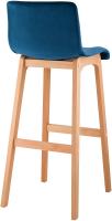 Barhocker Hover Samt Natura blau 