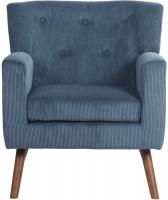 Sessel Kioni Cord blau Sessel Kioni Cord blau