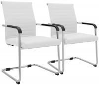 2er Set Besucherstuhl Hakon weiß 2er Set Besucherstuhl Hakon weiß
