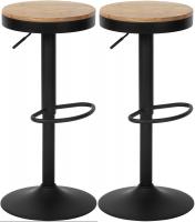 2er Set Barhocker Pitas natura