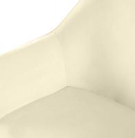 2er Set Esszimmerstuhl Luena Samt creme 