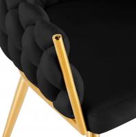 Esszimmerstuhl Molise gold schwarz 