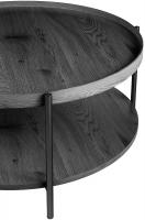 Couchtisch Corbitan 80 cm grau 