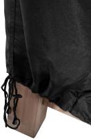 Abdeckhaube für 120cm Gartenbank schwarz 