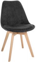 Stuhl Linares Cord anthrazit 