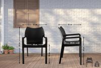 4er Set Stuhl Diva schwarz 4er Set Stuhl Diva schwarz