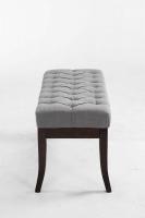 Sitzbank Ramses Stoff antik-dunkel 100 grau 