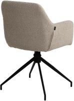 Esszimmerstuhl Merlinda Stoff Teddy taupe 
