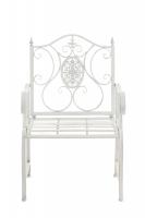 2er Set Gartenstühle Punjab antik weiß 