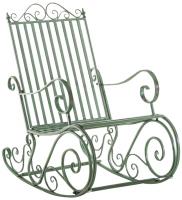 2er Set Schaukelstühle Smilla antik-grün 