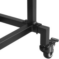 Kleiderständer Lieska 150 cm schwarz 