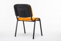Besucherstuhl Ken V2 Stoff orange 