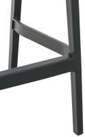 4er Set Barhocker Ares dunkelgrau 