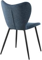 Esszimmerstuhl Maika Stoff blau 