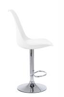 Barhocker Tilly chrom weiß 