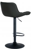 2er Set Barhocker Minosa Kunstleder schwarz 