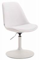 4er Set Esszimmerstühle Maverick W Kunstleder weiß 