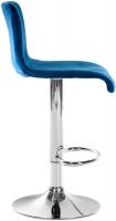 Barhocker Hover Samt C blau 