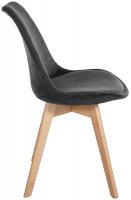 Stuhl Linares Cord anthrazit 