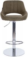 2er Set Barhocker HD Milet C Stoff taupe 