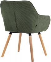 Esszimmerstuhl Vienna Cord natura grün 