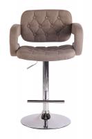 Barhocker Dublin STOFF taupe 