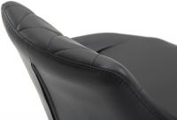 Barhocker Lazio Kunstleder schwarz schwarz 