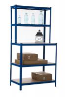 Steckregal inkl. Werkbank 2+3 blau 