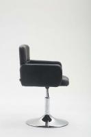 Lounger Los Angeles Kunstleder schwarz 