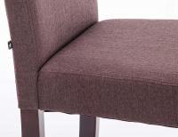 Esszimmerstuhl Ina Stoff cappuccino braun Esszimmerstuhl Ina Stoff cappuccino braun